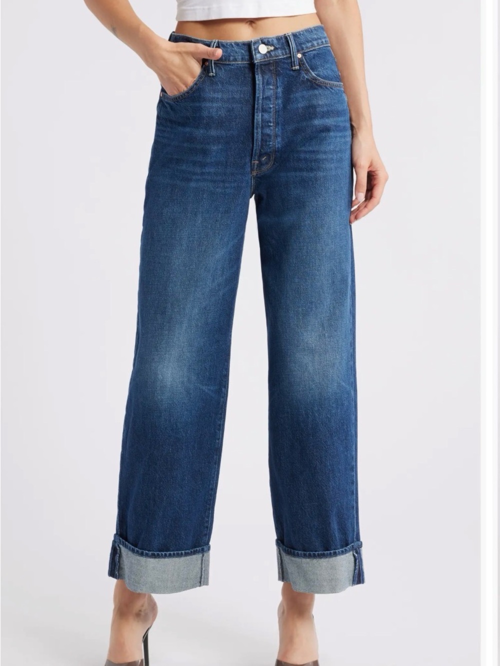 Lil Spitfire Wide Leg Cuff Jeans size 31